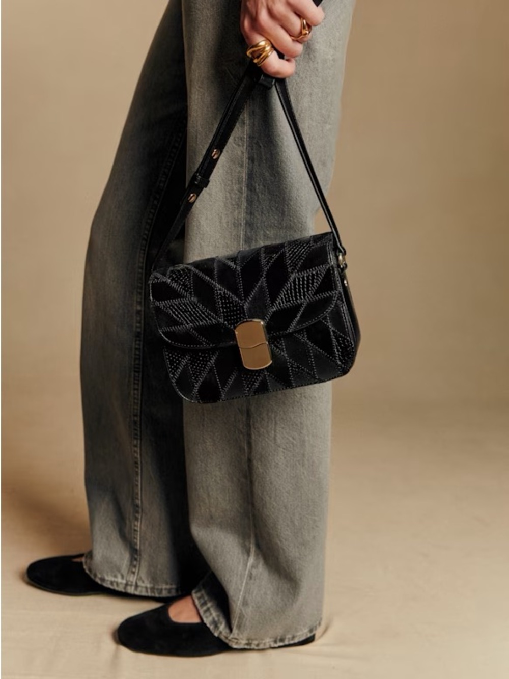 Sezane Patchwork Milo Mini